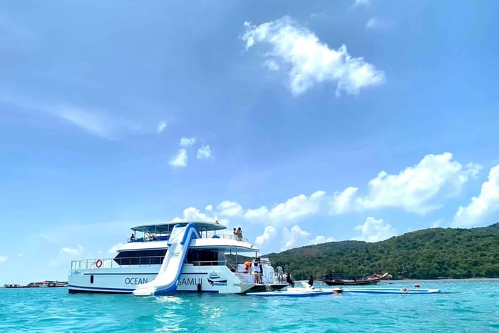 Koh Samui: Passeio de catamarã rápido por Koh Madsum e Koh Tan