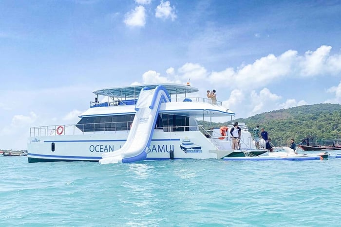 Koh Samui: Koh Tan i Koh Madsum - półdniowa wycieczka katamaranem