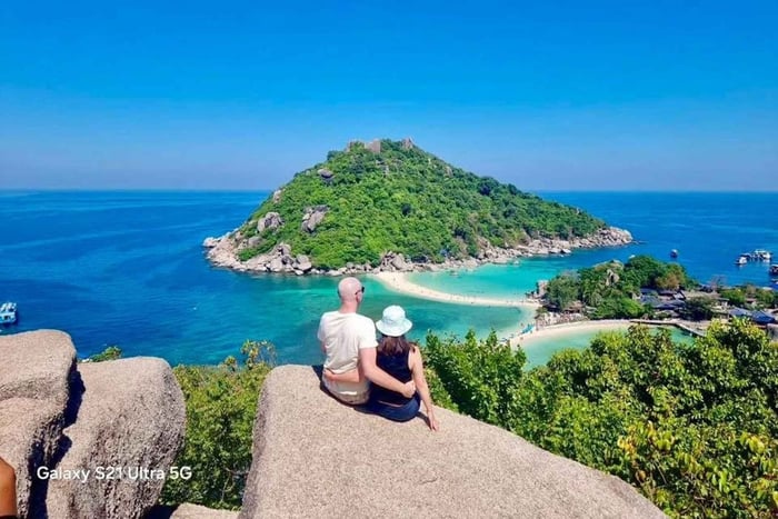 Z Ko Samui na Ko Tao i Ko Nang Yuan: wycieczka 1-dniowa motorówką