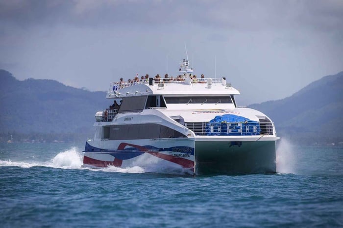 Krabi to Koh Samui by Coach and Boat