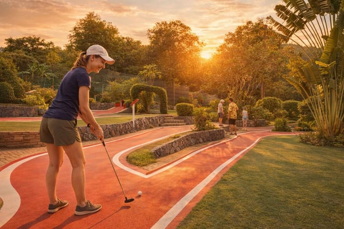 Самуи: входной билет в Minigolf International