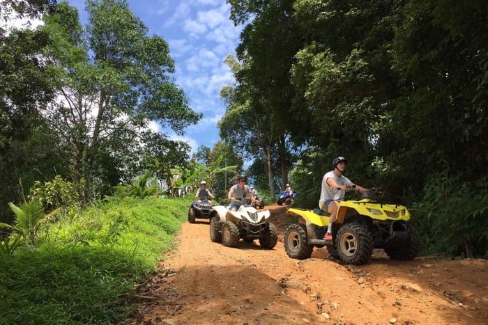 Quad-Tour auf Samui (1 Fahrer) mit Mittagessen