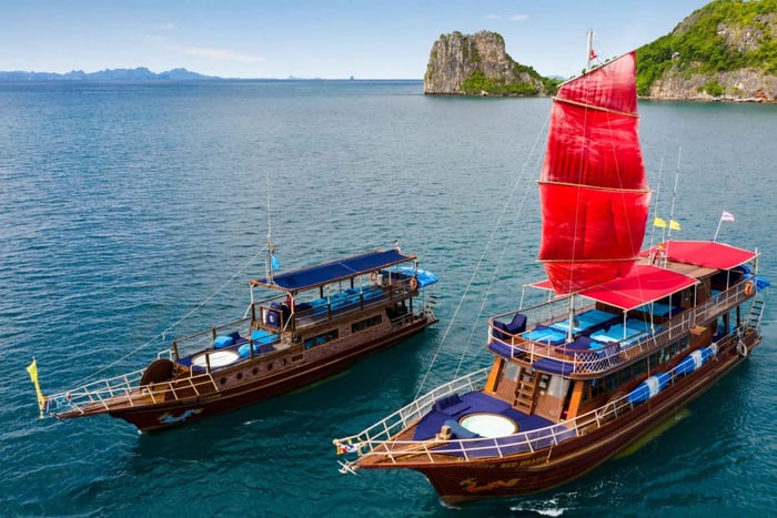 Ang Thong Parks semi-private yacht-eventyr