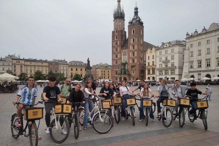 Krakau: 2u Tweede Wereldoorlog, bezoek aan het getto fietstocht