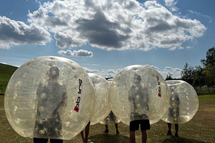 Bubble Football Game in Krakow