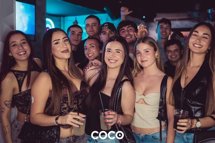 Noche de barra libre en la discoteca COCO con ticket de entrada
