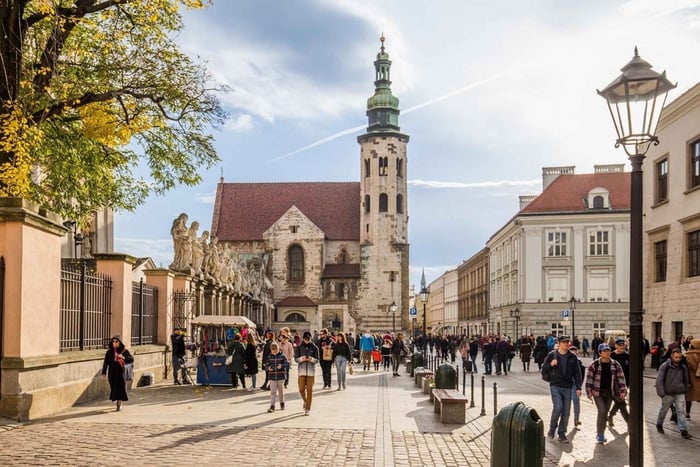 Cracow's Old Town, St. Mary's Basilica & Rynek Underground