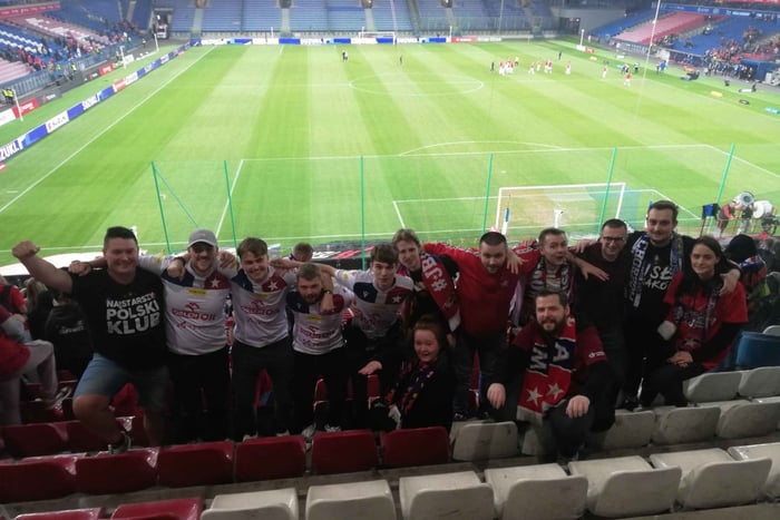 Experience a football game in Krakow with a local