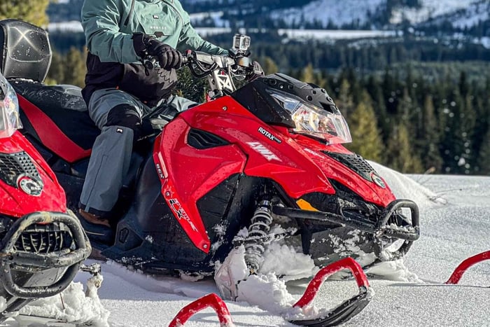 Vanuit Krakau: Sneeuwscooteravontuur en rondleiding door de thermale baden