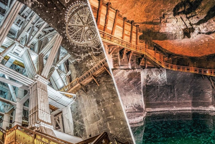 Z Krakowa: Kopalnia Soli Wieliczka Wycieczka z przewodnikiem i opcja odbioru