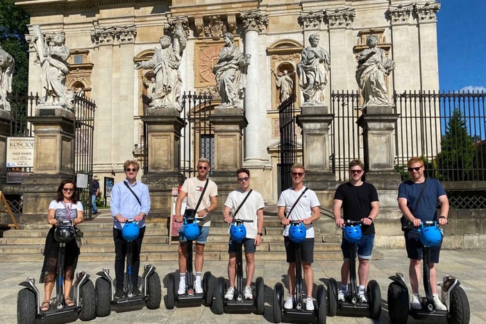 Krakow: 2h Kazimierz (Jewish Quarter) Segway Tour