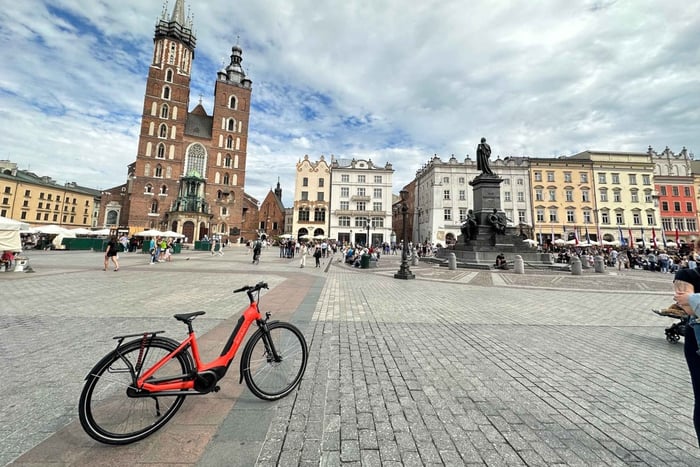 Kraków: 3-godzinna wycieczka w małej grupie na rowerach elektrycznych