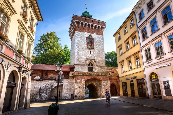 Krakow: Old Town Audioguided walking Tour