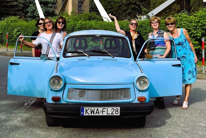 Krakau: Privétour Nowa Huta in communistische auto's