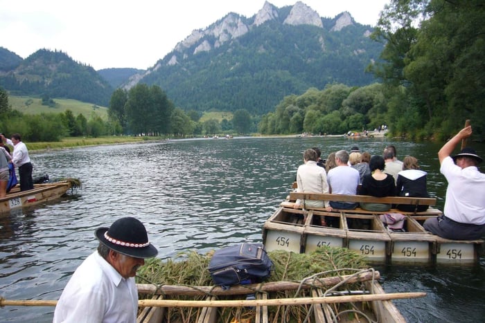River Dunajec Cruise on Wooden Rafts with Guide