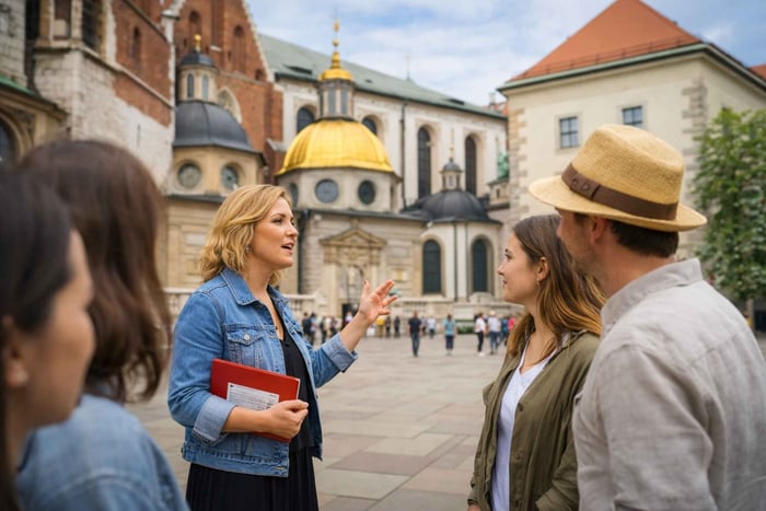 Cracovia: tour a pie por la colina de Wawel centrado en la historia de las mujeres