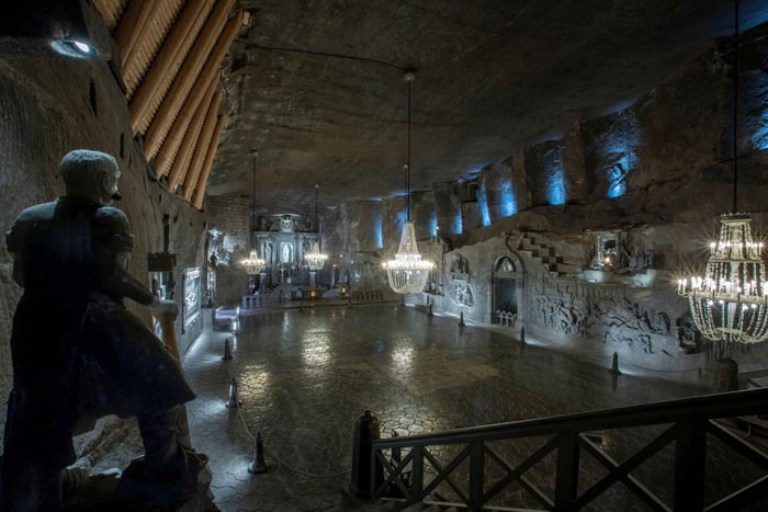 Guidet tur i Wieliczka-saltgruven med billetter uten kø