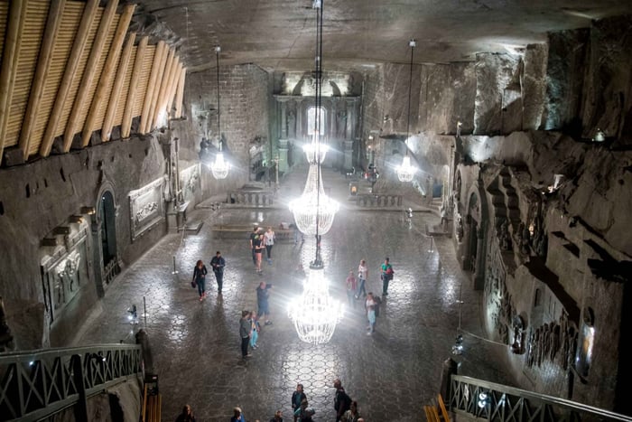 Från Kraków: guidad rundtur till saltgruvan i Wieliczka
