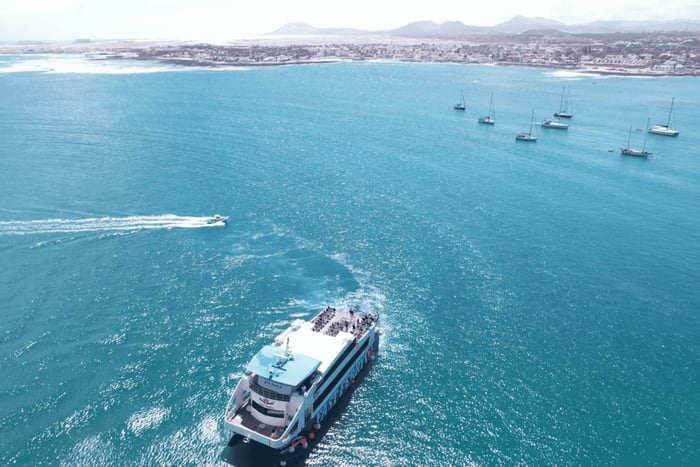 From Lanzarote: Corralejo & Lobos Island Self-Guided Visit