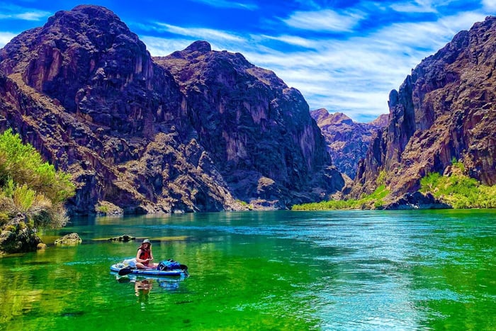 Excursión al Camping Las Vegas desde la Base de la Presa Hoover, Cañón Negro