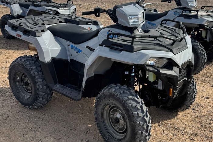 Fra Nellis Dunes ATV-tur med skytteltransport