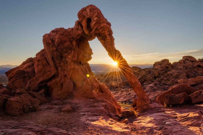 Depuis Las Vegas : Visite du parc d'État de la vallée de feu