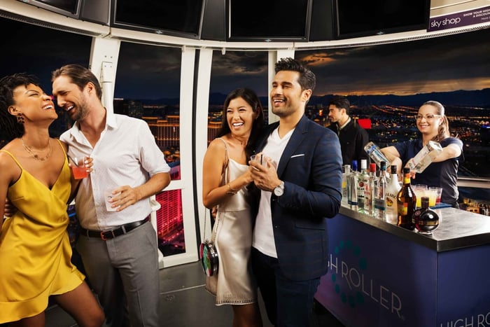 High Roller Wheel - Happy Half Hour with Open Bar
