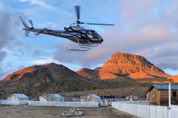 Las Vegas: Grand Canyon Helicopter Western Ranch Adventure