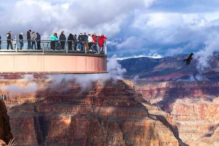 Las Vegas: Grand Canyon West & Hoover Dam Tour + Ontbijt