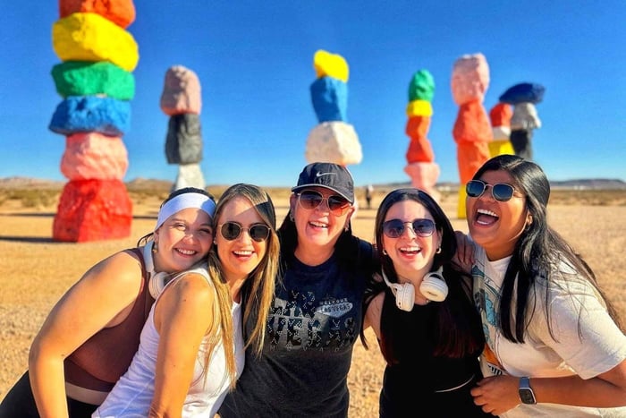 Las Vegas: Hoover Dam och Seven Magic Mountains Tour