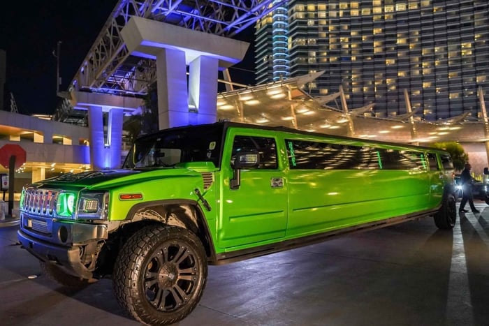 Wycieczka limuzyną po Las Vegas z szampanem i wstępem do klubu nocnego