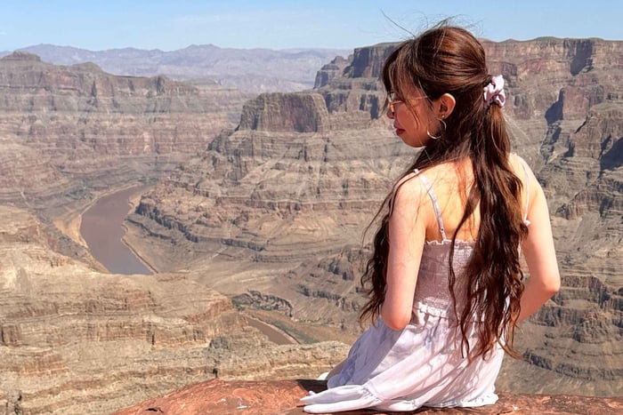 Las Vegas: Grand Canyon Skywalk i små grupper, omvisning ved Hoover-dammen