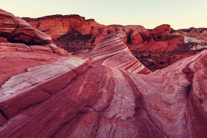 Las Vegas: Valley of Fire en Hoover Dam, dagtour met kleine groep
