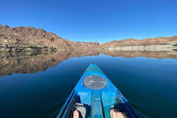 Las Vegas: Kajakpaddling på Willow Beach