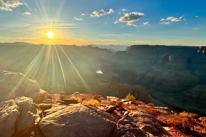 Tour em Pequeno Grupo Grand Canyon ao Pôr do Sol e Skywalk