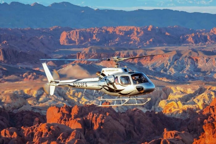 Valley of Fire Helicopter Tour with Landing