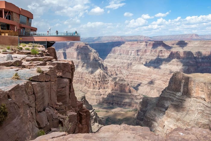 tour del Grand Canyon West Rim con Skywalk opzionale