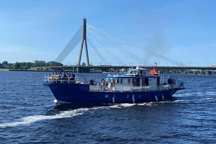 From Riga to Jurmala boat trip