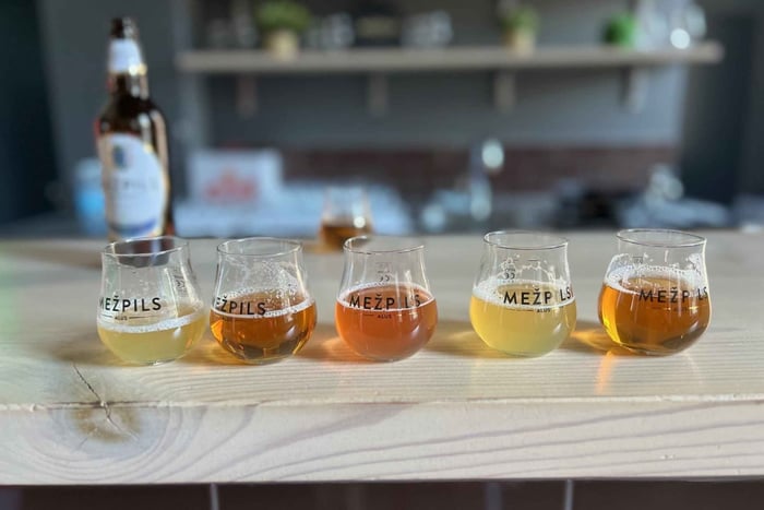 Latvian Brewery Visit & 5 Beer tasting
