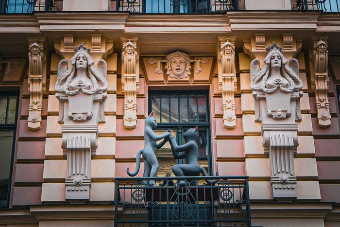 Riga: Excursão 2 em 1 – Art Nouveau e Maratona de Bares