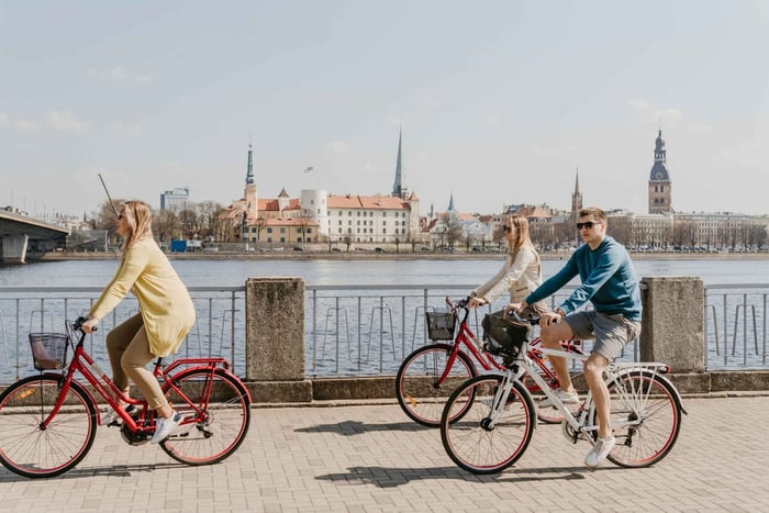 Riga: Architectuur en Wijken Fietssightseeingtour