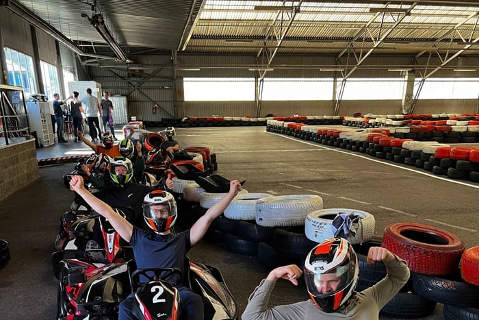 Riga: Super Grand Prix – go-kartrace met vervoer