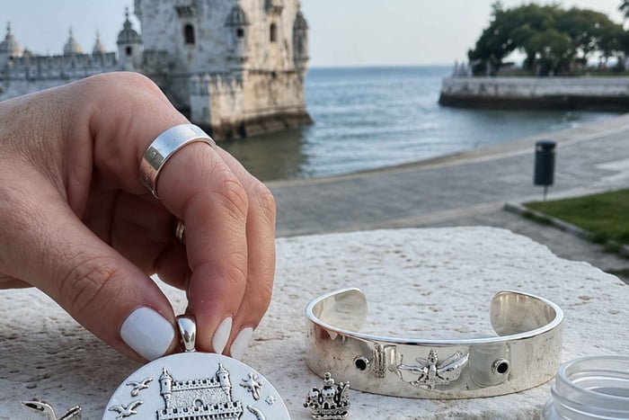 Lisbonne : balade artistique à Belém et atelier de création de bijoux en argent