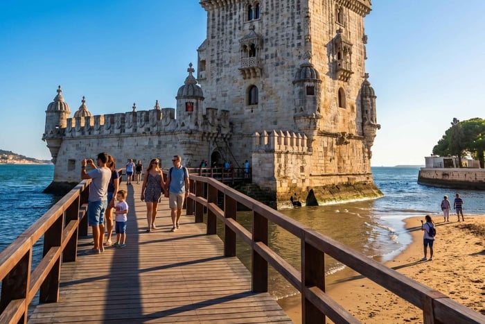 Lisboa: Tour Guiado à Torre de Belém com Ingresso de Entrada Sem Fila