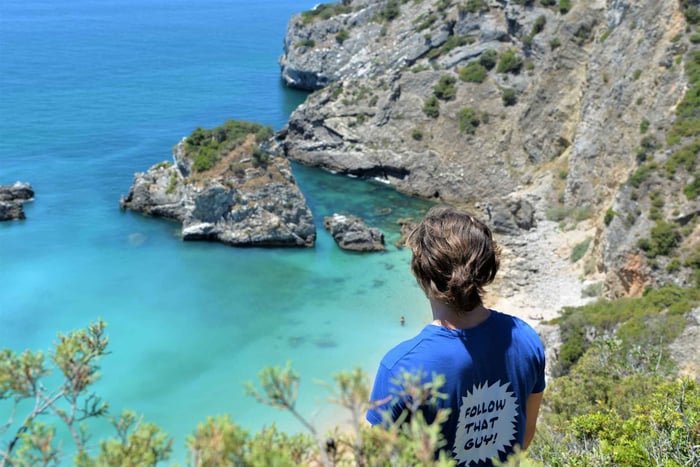 Från Lissabon: Tur till ödslig och vacker strand i Sesimbra