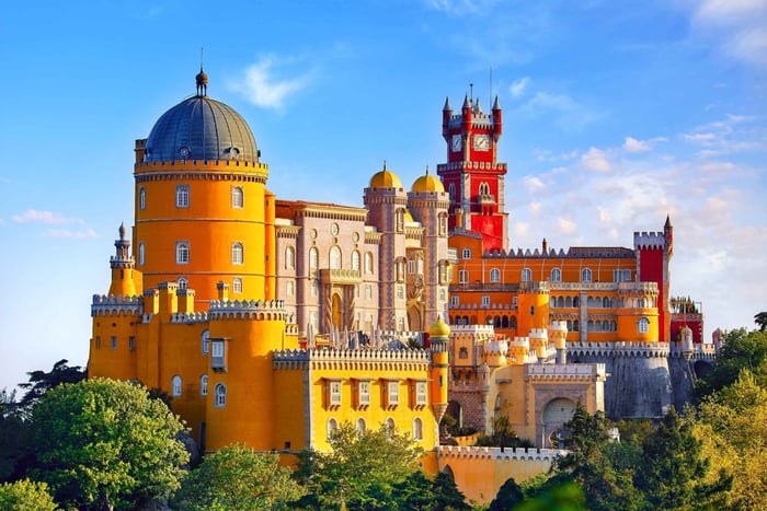 Vanuit Lissabon: Sintra, Pena-paleis, Regaleira & Cabo Roca-tour