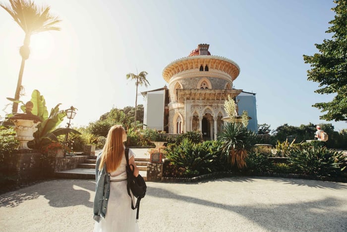 Desde Lisboa: SINTRA, Queluz, Monserrate, Castelo dos Mouros y Azenhas do Mar