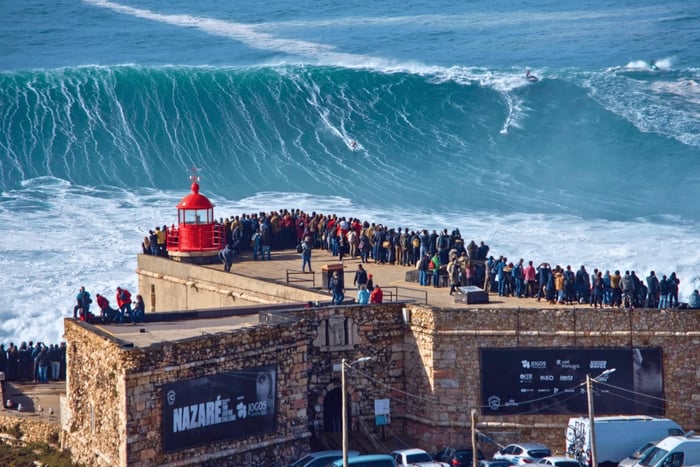 From Lisbon - Tour to Óbidos and Nazaré - Medieval Village, Ginja, and Giant Waves