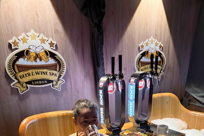 De Lisboa: Degustação Vinho, Cerveja e Tapas em Spa