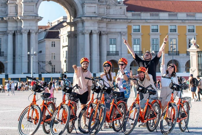 Lissabon: Geführte Tour per Fahrrad oder E-Bike mit Aussichtspunkten